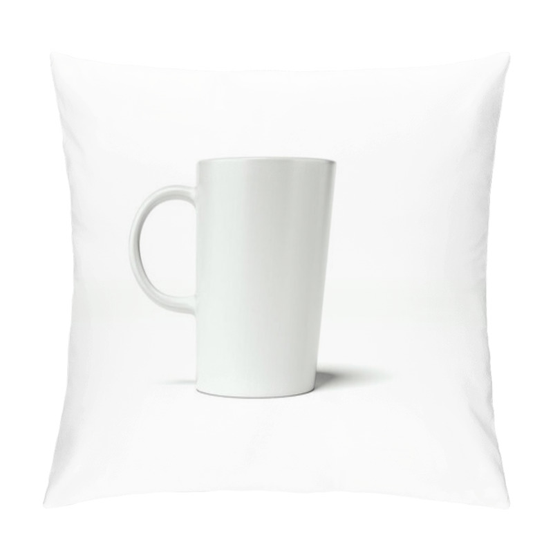 Personality  White Blank Cup. 3d Rendering Pillow Covers