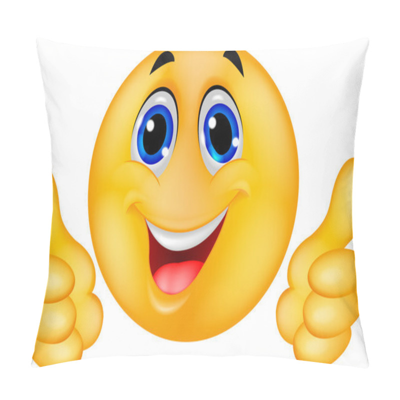 Personality  Happy Smiley Emoticon Face Pillow Covers