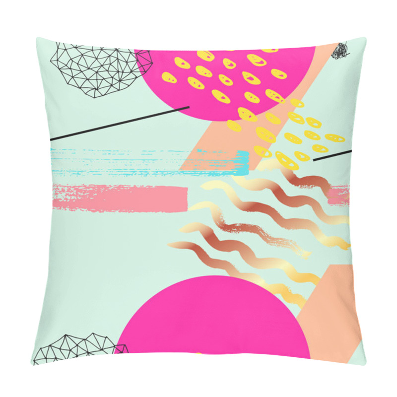 Personality  Geometric Funky Seamless Pattern Pillow Covers