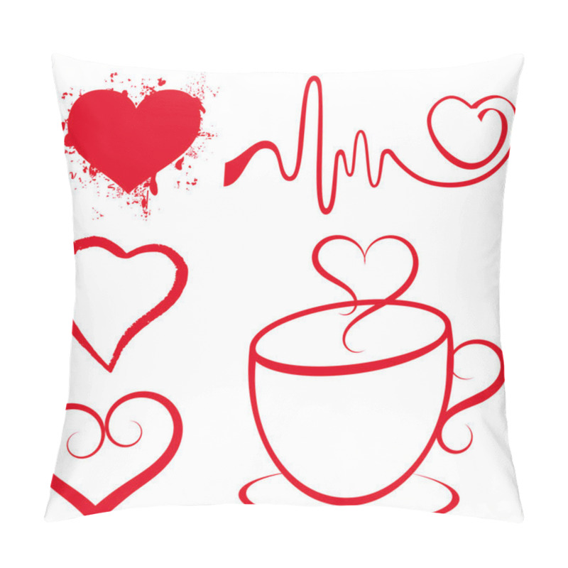 Personality  Heart Collection Pillow Covers