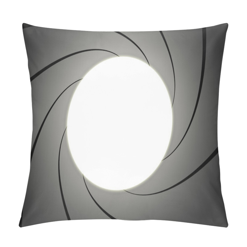 Personality  Inside Gun Barrel Aiming Att Target Pillow Covers