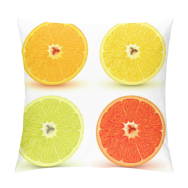 Personality  Citrus Fruits Pillow Covers