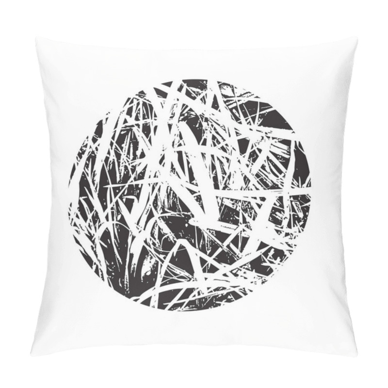 Personality  Grass Striped Frame Pillow Covers