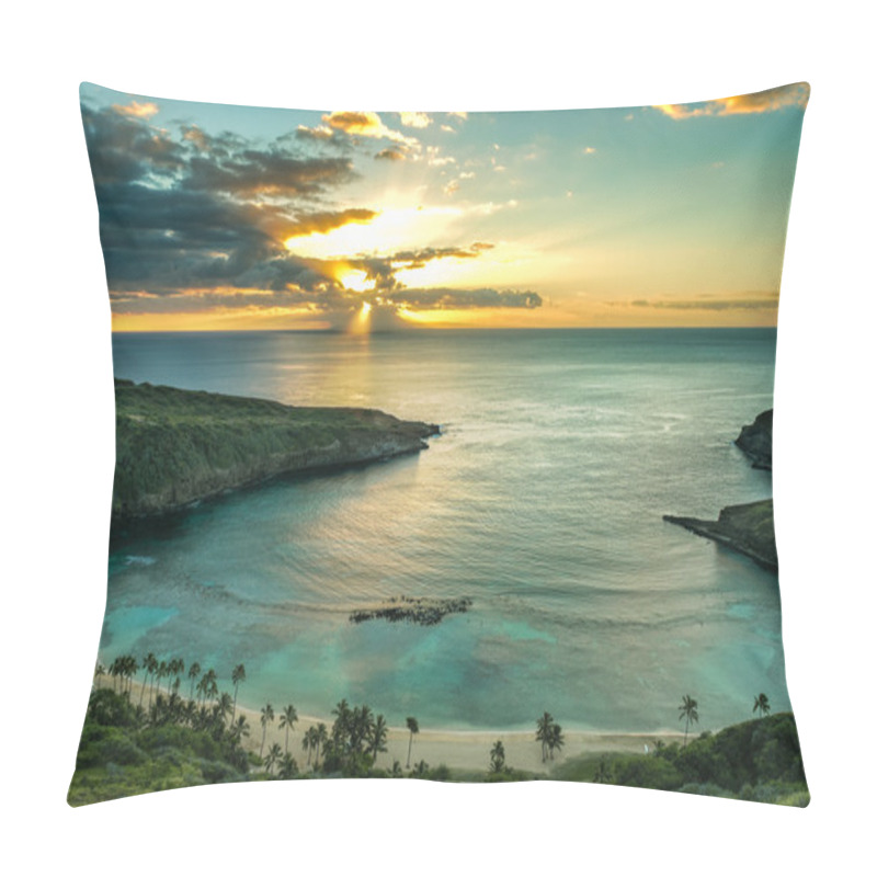 Personality  Hanauma Bay Pillow Covers