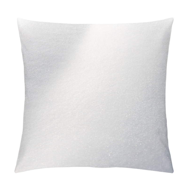 Personality  Snow Texture Using For Winter Background Pillow Covers