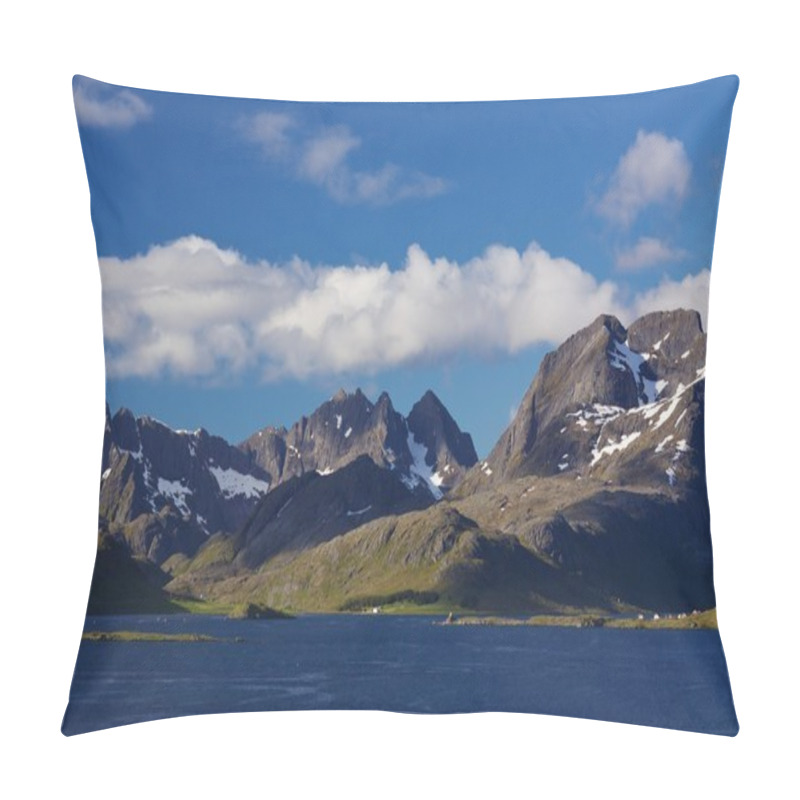 Personality  Peaks On Lofoten Pillow Covers