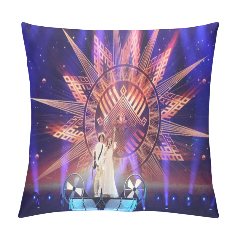 Personality  Naviband From Belarus  Eurovision 2017 Pillow Covers