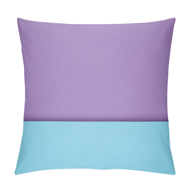 Personality  Beautiful Bright Blue And Violet Paper Background   Pillow Covers