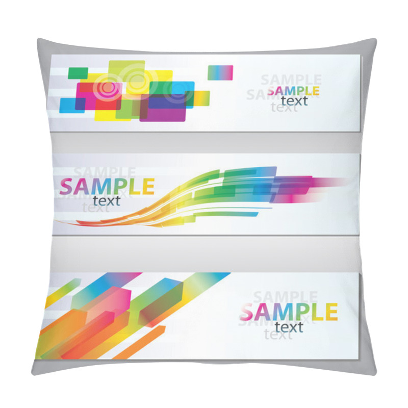 Personality  Set Of Header Design Pillow Covers