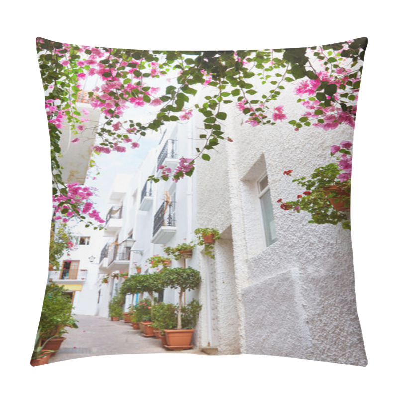 Personality  Mojacar Almeria White Mediterranean Village Spain Pillow Covers