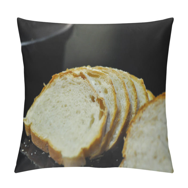 Personality  Bread , Whole Wheat Bread Or Sourdough Bread Or Loaf Of Bread Or Cut Bread For Serve Pillow Covers