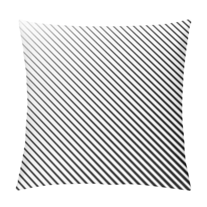 Personality  Dynamic Diagonal, Oblique, Slanted Lines, Stripes Geometric Patt Pillow Covers