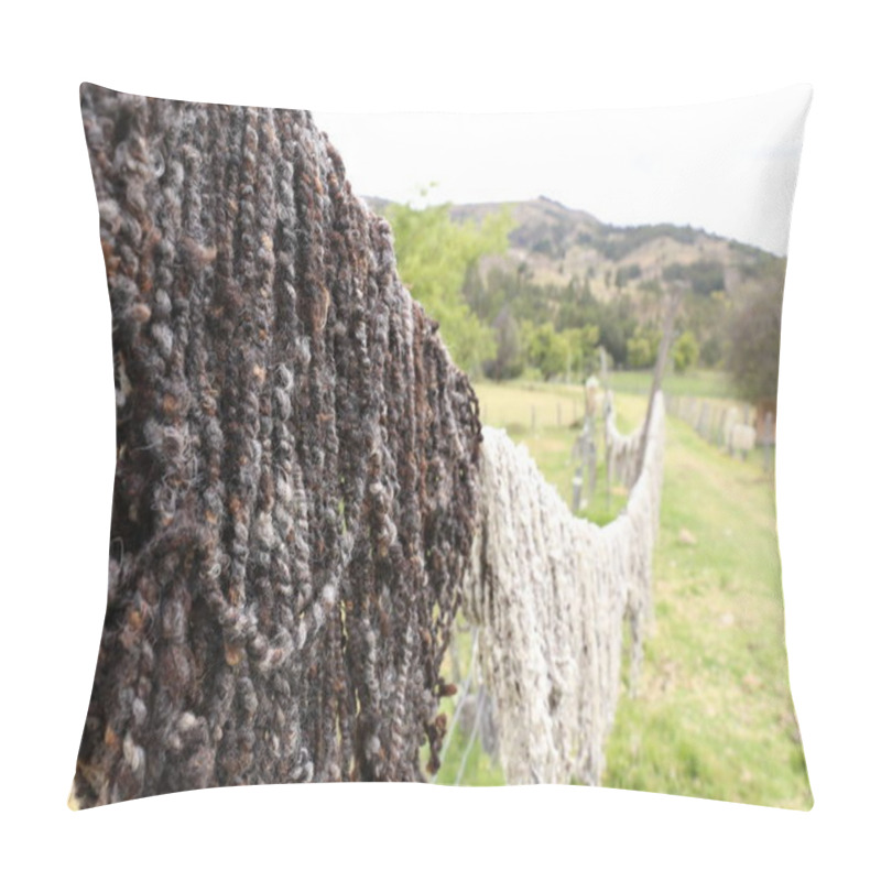 Personality  Sheep Wool Fresh Spinned Pillow Covers