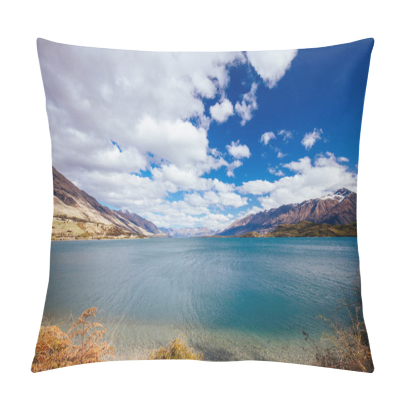 Personality  Lake Wakatipu Near Glenorchy In New Zealand Pillow Covers