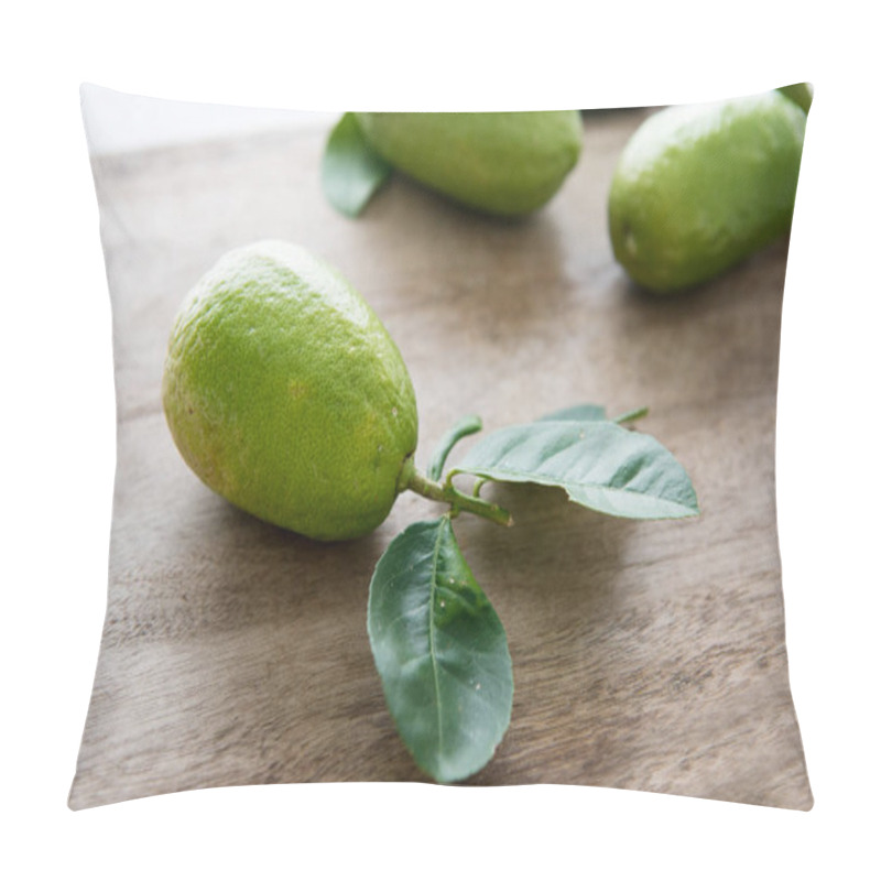 Personality  Pesticide Free Organic Green Lemons Pillow Covers