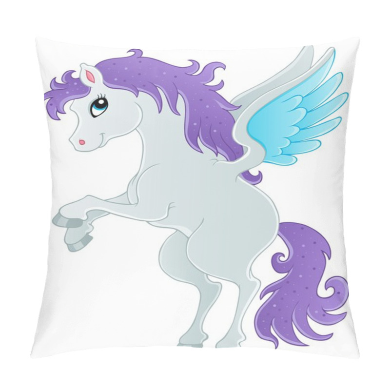 Personality  Fairy Tale Pegasus Theme Image 1 Pillow Covers