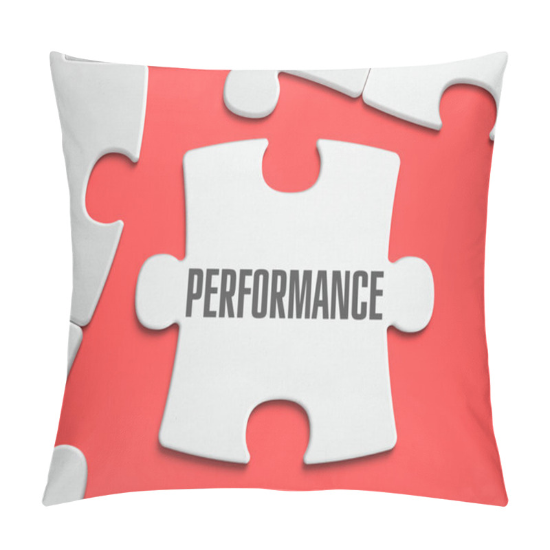 Personality  Performance - Puzzle On The Place Of Missing Pieces. Pillow Covers