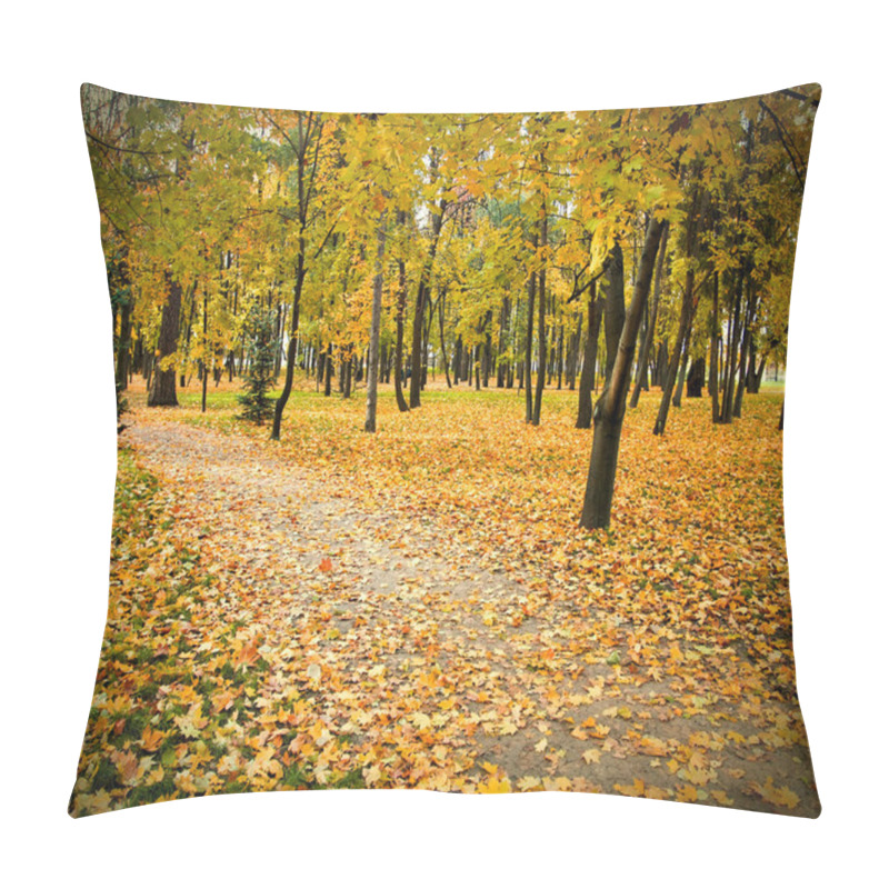 Personality  Yellow Autumn Forest Pillow Covers