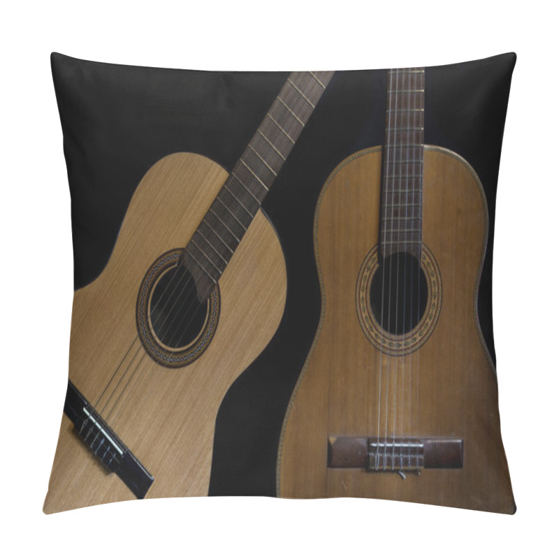 Personality  Two Spanish Guitars Pillow Covers