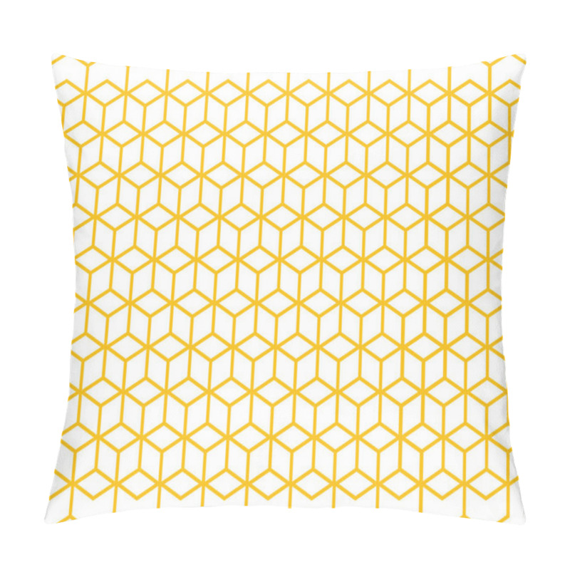 Personality  Honeycomb Background Texture Illustration Design Pillow Covers