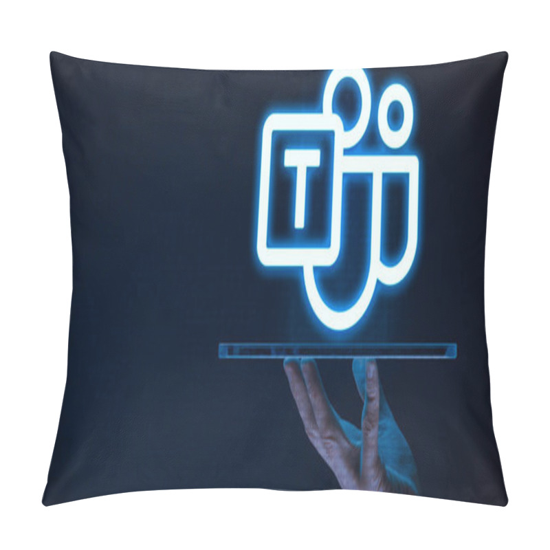 Personality  Microsoft Teams Is A Collaboration Platform That Combines Chat, Video Conferencing, File Sharing, And Application Integration Into A Single Workspace Pillow Covers