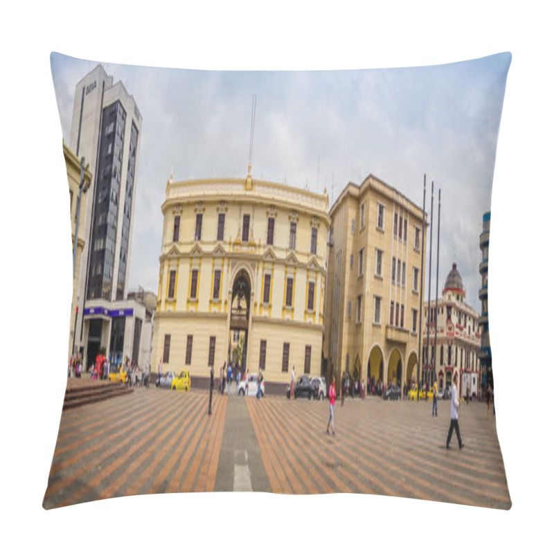 Personality  Bolivar Square In Manizales, Colombia Pillow Covers