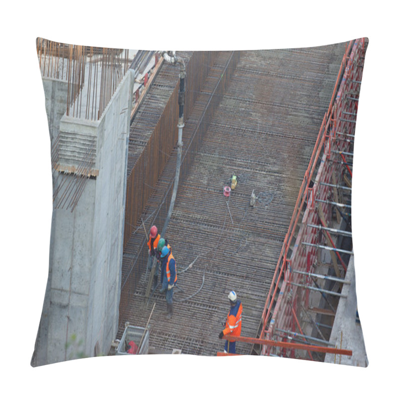 Personality  Concreting Work Pillow Covers