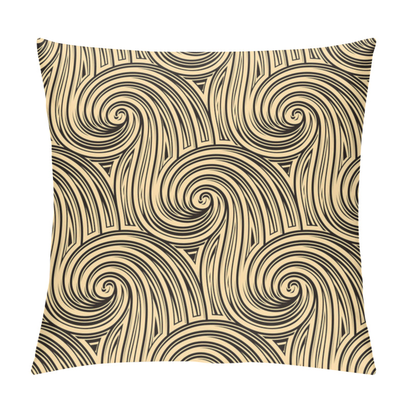 Personality  Curly Waves Pillow Covers