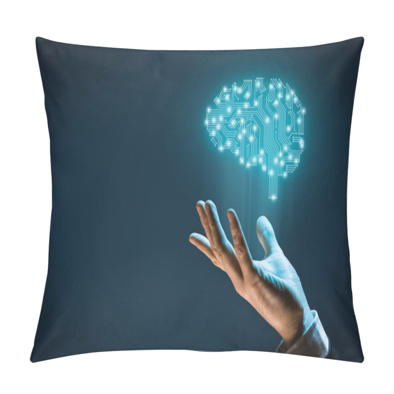 Personality  Artificial Intelligence Concept Pillow Covers