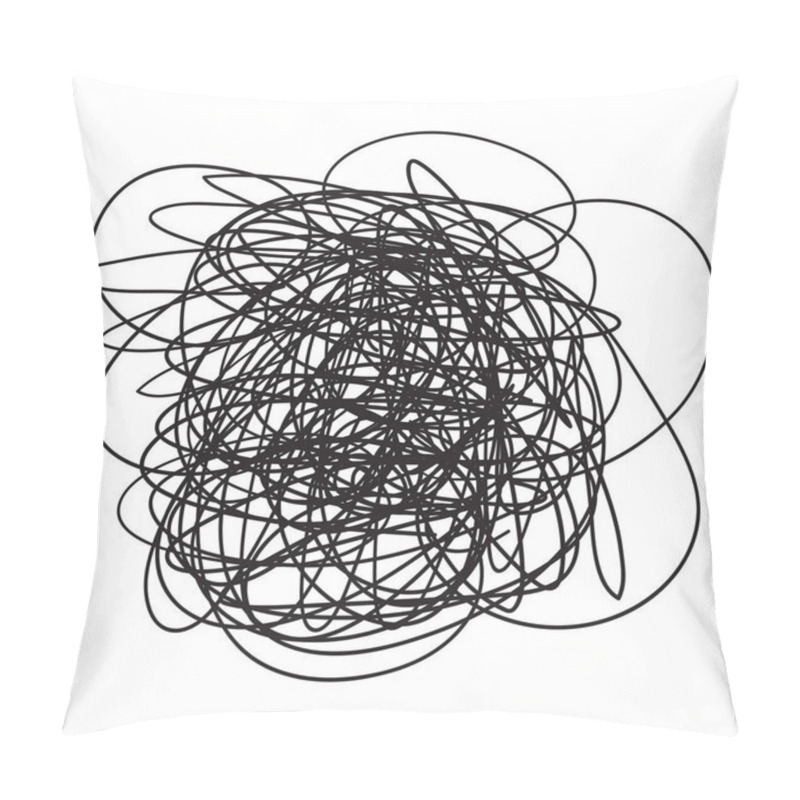 Personality  Illustration. Creative Art Pillow Covers