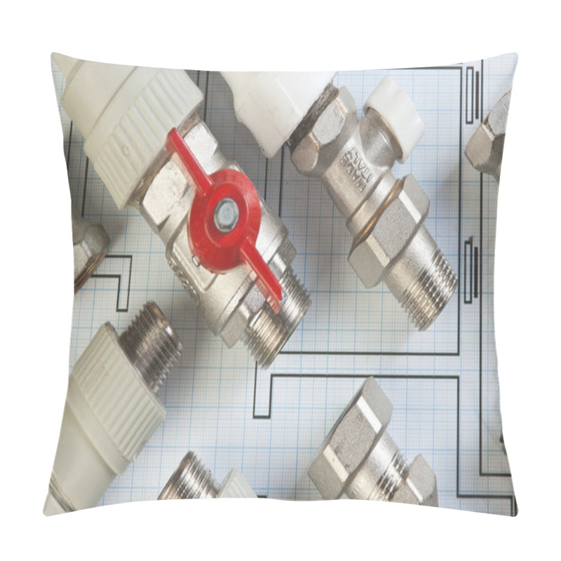 Personality  Plumbing Fixtures Pillow Covers