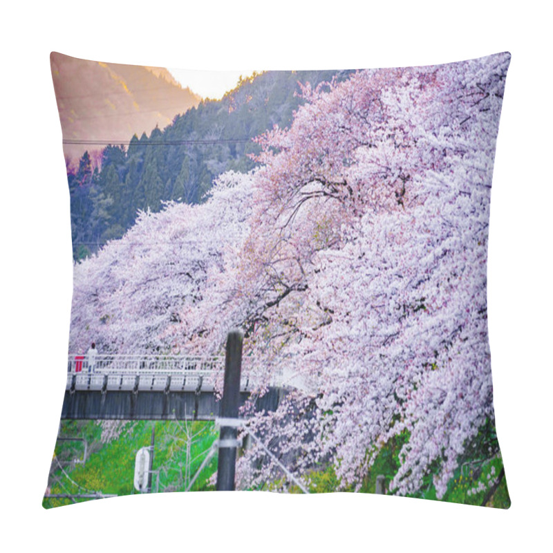 Personality  Spring Yamakita Station (Kanagawa Ashigarakami District) Pillow Covers