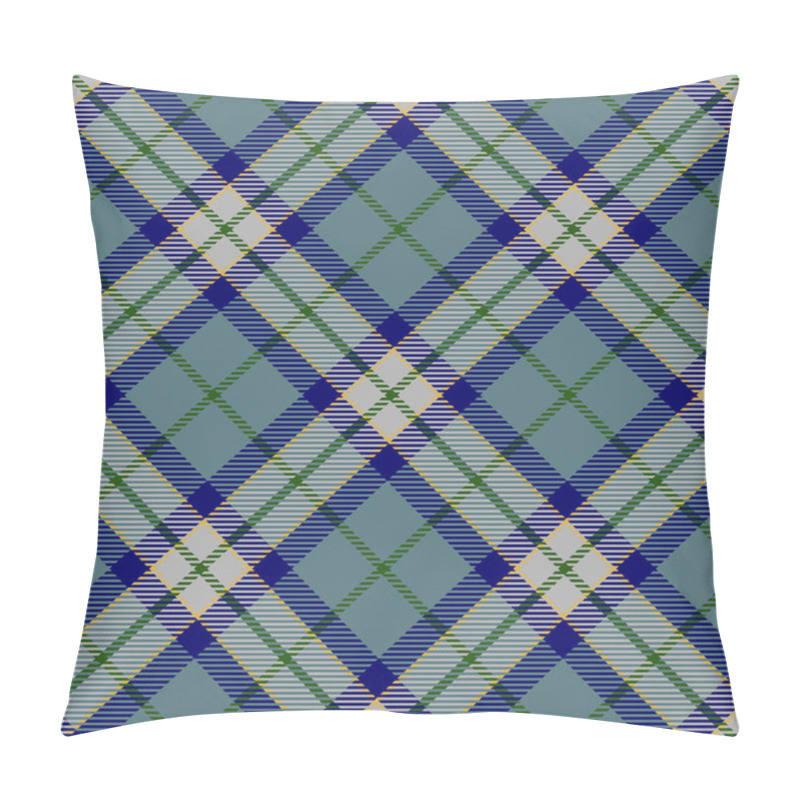 Personality  Plaid Tartan Seamless Pattern Background.  Pillow Covers