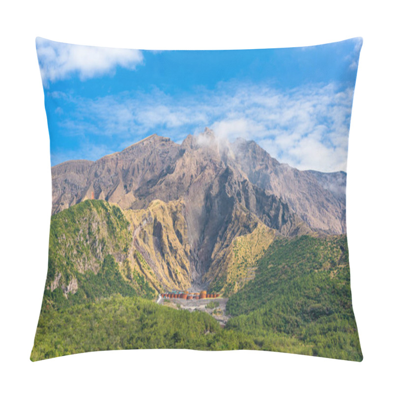 Personality  Sakurajima Volcano Crater In Kagoshima, Japan�� Pillow Covers