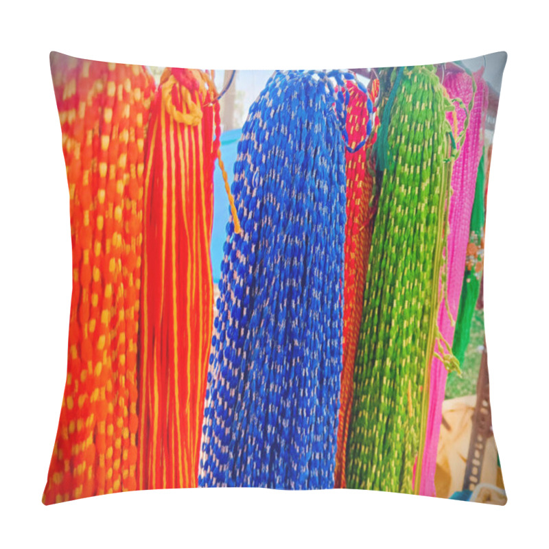 Personality  Vibrant Hand Threads In Decorative Way.  Pillow Covers