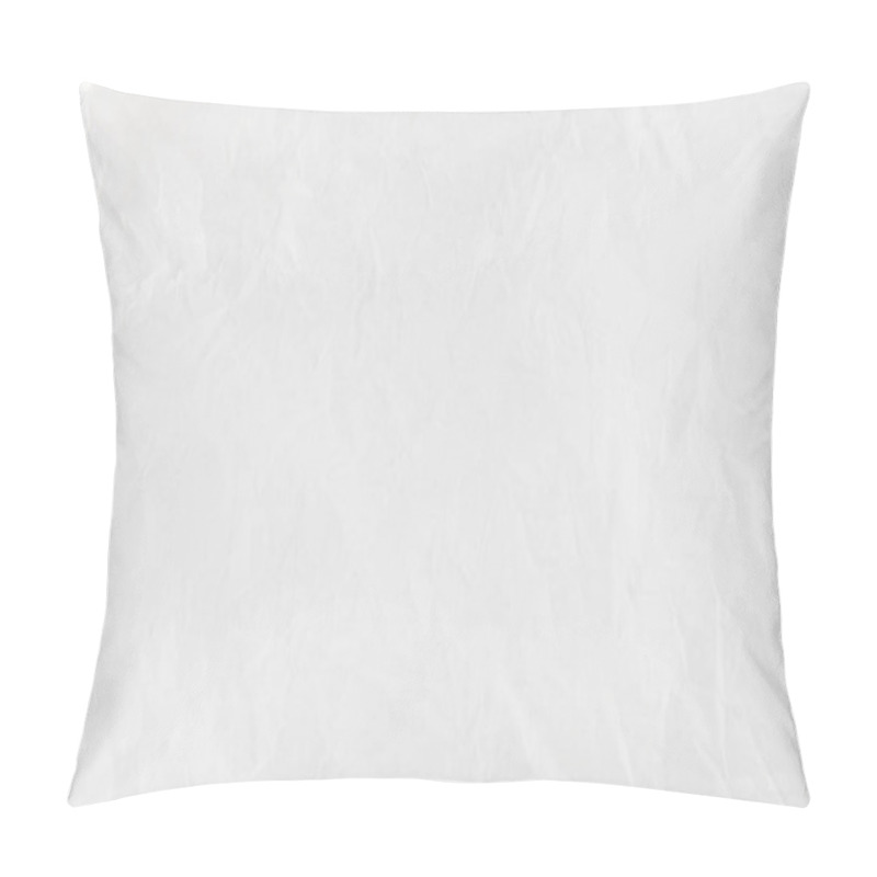 Personality  Texture Of Crumpled White Paper Pillow Covers