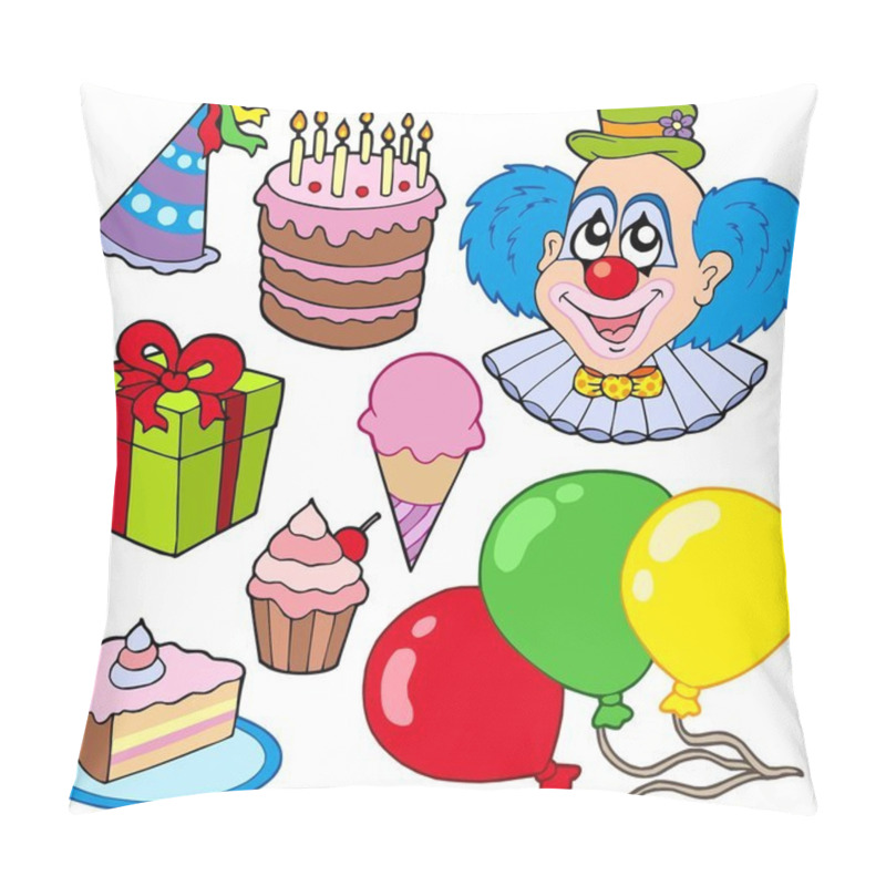 Personality  Collection Of Party Images Pillow Covers