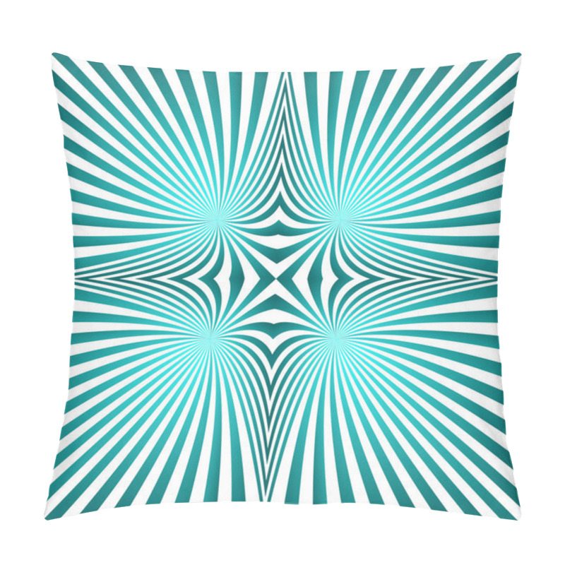 Personality  Cyan Seamless Swirl Pattern Background Pillow Covers