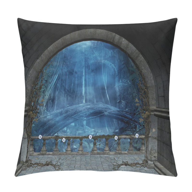 Personality  Terrace Background Pillow Covers