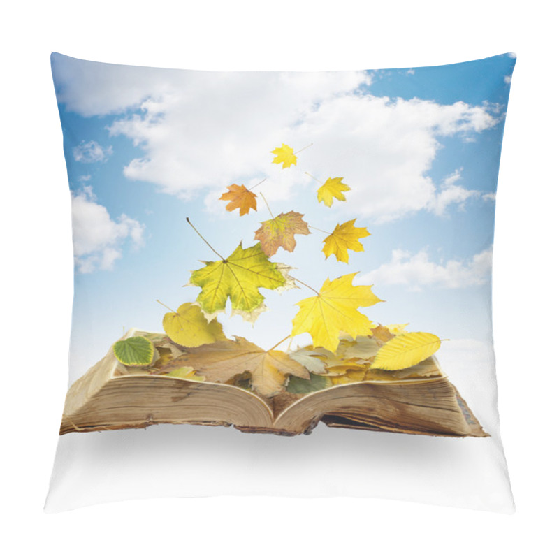 Personality  Leaves On Book Pillow Covers