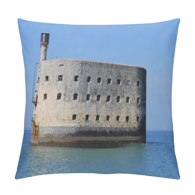 Personality  Fort Boyard, Charente-Maritime, Nouvelle-Aquitaine, France. Pillow Covers