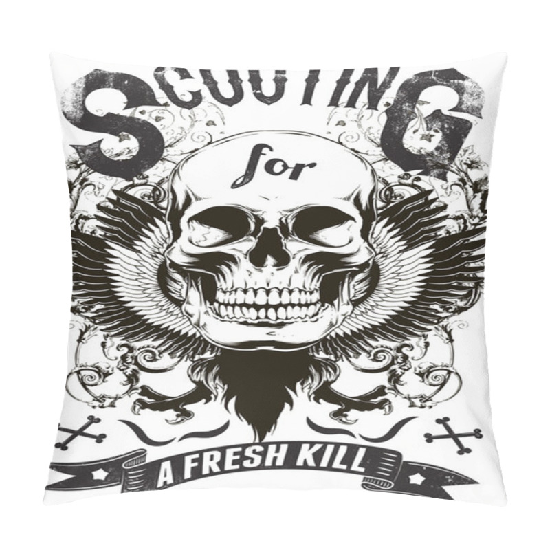 Personality  Scouting For A Fresh Kill Pillow Covers