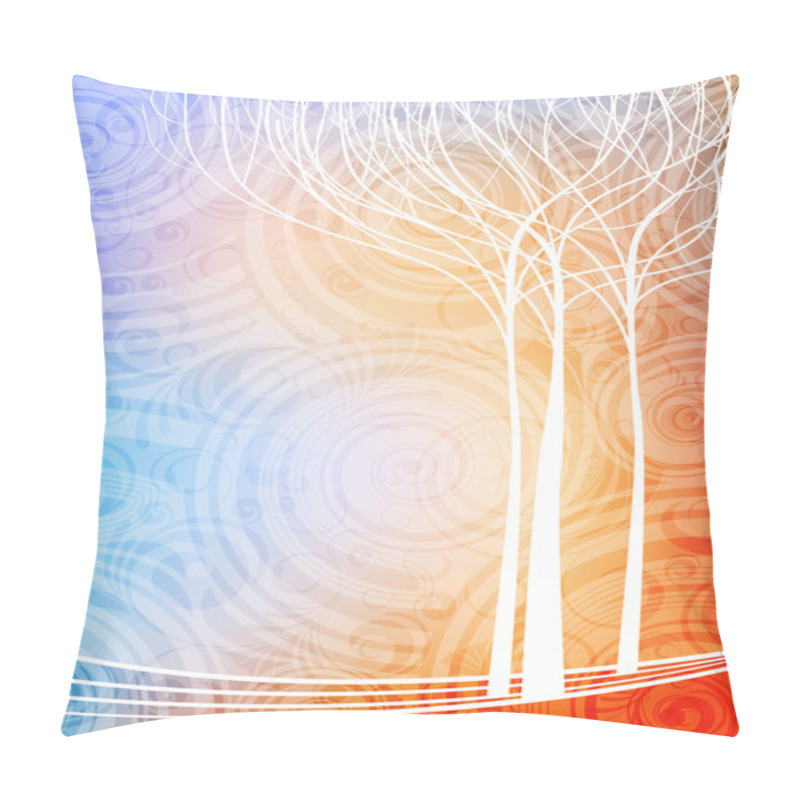 Personality  Nature Theme Background Pillow Covers