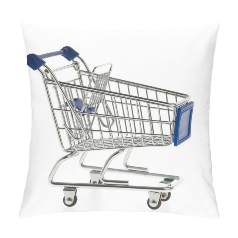 Personality  Blue Shopping Cart Pillow Covers