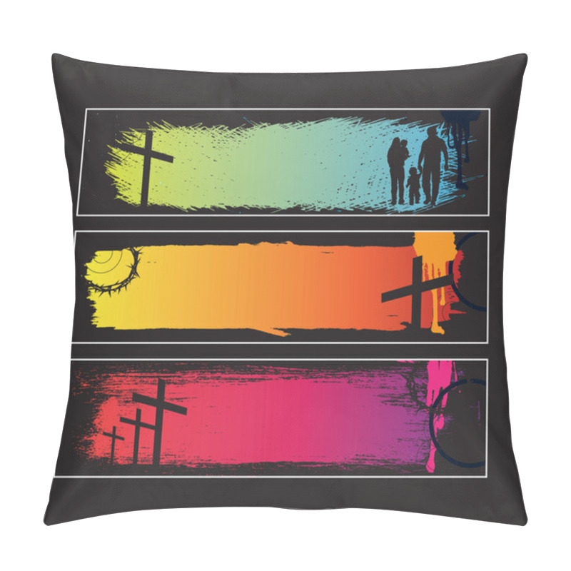 Personality  Website Banner Set For Modern Christian Pillow Covers