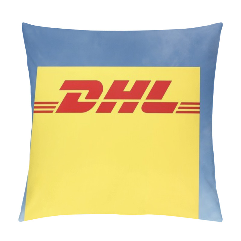 Personality  DHL Logo On A Panel Pillow Covers