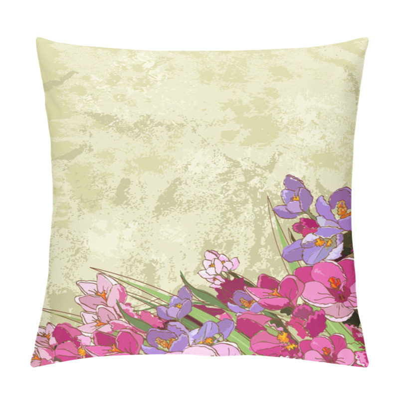 Personality  Spring Flowers Design Pillow Covers