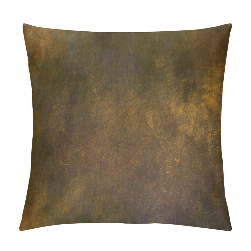 Personality  Golden Mottled Backdrop With Metallic Effect,  Abstract Background Pillow Covers