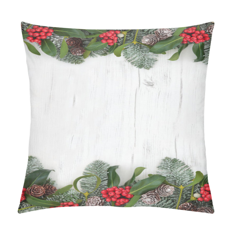 Personality  Winter Floral Border Pillow Covers