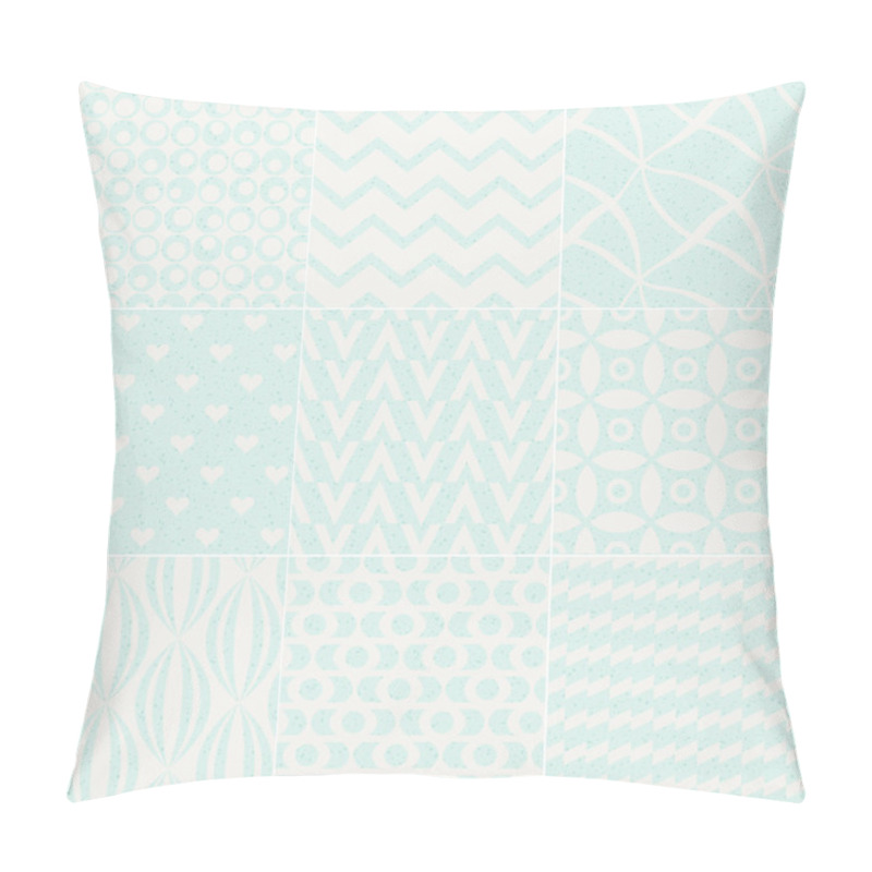 Personality  Seamless Textured Geometric Pattern Pillow Covers